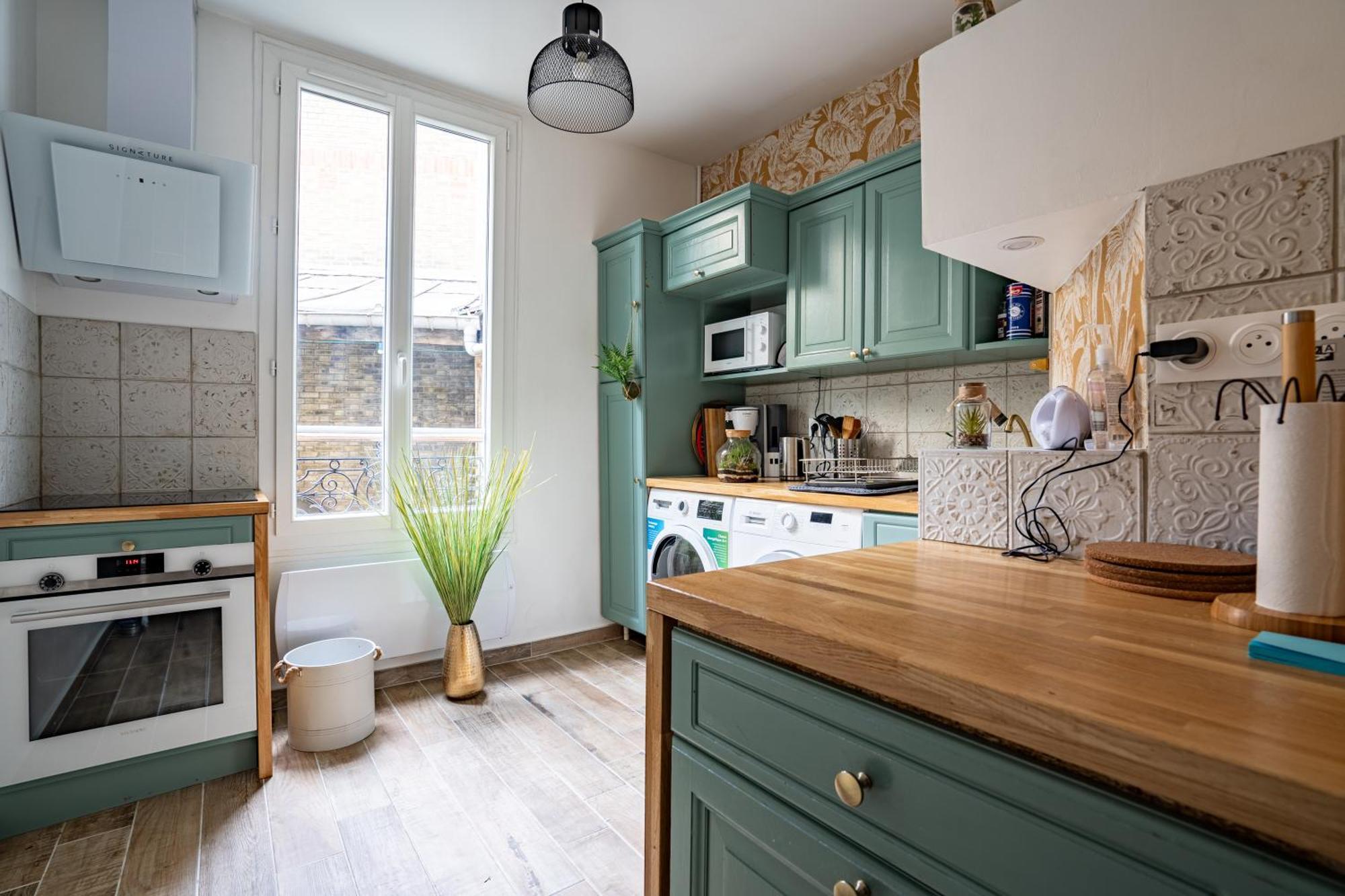 Appartamento Au Marche Aux Puces De Saint Ouen Esterno foto